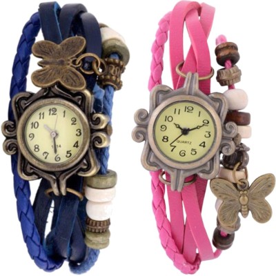 BROSIS DEAL Combo-dori-Blue-Pink Watch  - For Women   Watches  (brosis deal)