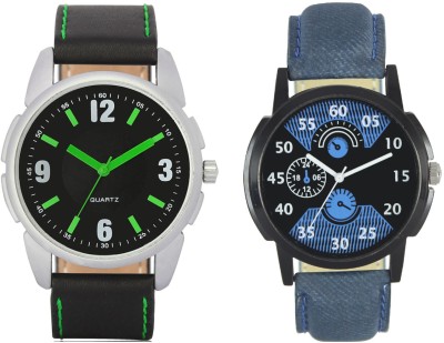 LOREM VL26-LR02 Stylish Designer Boys Leather Combo Watch  - For Men   Watches  (LOREM)