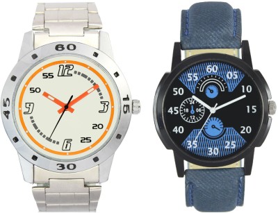 Shivam Retail SR Multi Colour Dial-0004 Boy'S And Men'S Watch Combo Of 2 Exclusive Analog Watch  - For Men   Watches  (Shivam Retail)