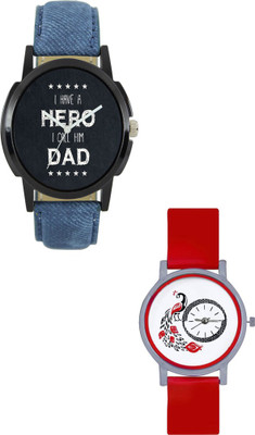 View SRK ENTERPRISE Muticolor Couple With Stylish And Designer Dial 047 Watch  - For Men & Women Wrist Watches Price Online(SRK ENTERPRISE)