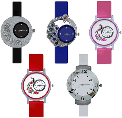 

Miss Perfect Beautiful Designer Navratri Diwali Special Best offer Colorfull Watch Watch - For Women