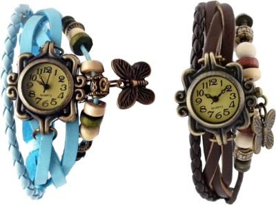 BROSIS DEAL Combo-dori-SkyBlue-Brown Watch  - For Women   Watches  (brosis deal)