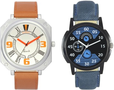 Shivam Retail SR Multi Colour Dial-45 Boy'S And Men'S Watch Combo Of 2 Exclusive Analog Watch  - For Men   Watches  (Shivam Retail)