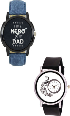 

SRK ENTERPRISE Muticolor Couple With Stylish And Designer Dial 044 Watch - For Men & Women