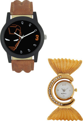 

SRK ENTERPRISE Muticolor Couple With Stylish And Designer Dial 025 Watch - For Men & Women