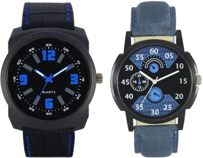LOREM VL32-LR02 Stylish Designer Boys Leather Combo Watch  - For Men   Watches  (LOREM)