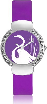 SPINOZA VALENTIME attractive round shaped Big swan hans 10S17 Analog Watch  - For Girls   Watches  (SPINOZA)