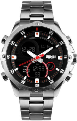 

Skmei Platinum Chrono Multifunction Platinum Watch - For Men
