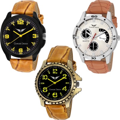 Gargee Design New 20050402 Combo 3 CPR Lavish festive Watch  - For Boys   Watches  (Gargee Design)