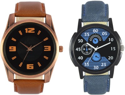 LOREM VL22-LR02 Stylish Designer Boys Leather Combo Watch  - For Men   Watches  (LOREM)