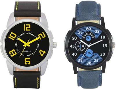 LOREM VL25-LR02 Stylish Designer Boys Leather Combo Watch  - For Men   Watches  (LOREM)