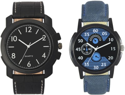 LOREM VL14-LR02 Stylish Designer Boys Leather Combo Watch  - For Men   Watches  (LOREM)