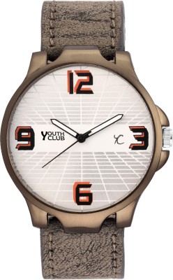Youth Club BRN-09 Simple Sober Watch  - For Men   Watches  (Youth Club)