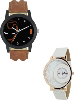 

SRK ENTERPRISE Muticolor Couple With Stylish And Designer Dial 043 Watch - For Men & Women