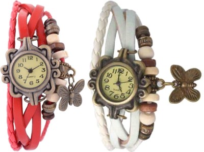 BROSIS DEAL Combo-dori-Red-White Watch  - For Women   Watches  (brosis deal)