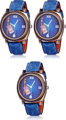 X5 Fusion TRIPLE_COMBO_BRASS_JEANS Watch  - For Men   Watches  (X5 Fusion)