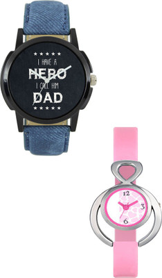 

SRK ENTERPRISE Muticolor Couple With Stylish And Designer Dial 070 Watch - For Men & Women