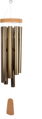 

WindSong Bells and Chimes Code-7C Aluminium, Wooden Windchime(24 inch, Brown)