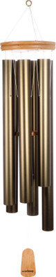 

WindSong Bells and Chimes Code-8C Aluminium, Wooden Windchime(30 inch, Brown)