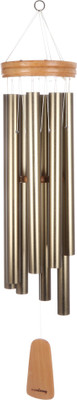 

WindSong Bells and Chimes Code-6C Aluminium, Wooden Windchime(24 inch, Brown)