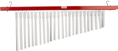 

WindSong Bells and Chimes CHIMES Aluminium, Wooden Windchime(24 inch, Silver)