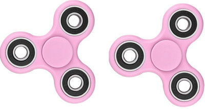

Bruzone Fidget Spinner with Ceramic Bearing, Tri-Spinner, Hand Spinner, Anti Stress Toy(Pink)