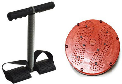 

Sterling Combo Of 2 Tummy Trimmer Single Spring and Twister. Home Gym Kit