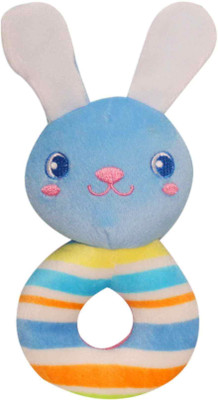 

Wonder Kids Bunny Face Baby Ring Rattle(Blue)