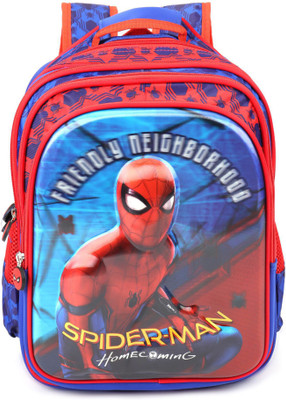 

Marvel Spiderman Homecoming Blue School Bag 18 inches School Bag(Blue, 40 L)
