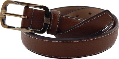 

ELS Women Formal, Casual Brown Artificial Leather, Synthetic Belt