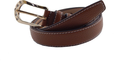 

ELS Women Formal, Casual Brown Artificial Leather, Synthetic Belt