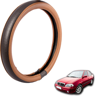 

Autofy Steering Cover For Maruti Esteem(Tan, Leather)