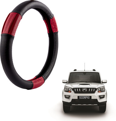 

Autofy Steering Cover For Mahindra Scorpio(Black, Leather)
