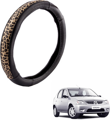 

Autofy Steering Cover For Mahindra Logan(Black, Leather)