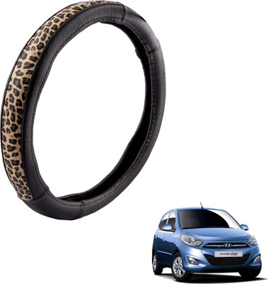 

Autofy Steering Cover For Hyundai i10(Black, Leather)