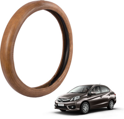 

Autofy Steering Cover For Honda Amaze(Tan, Leather)