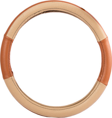 

Autofy Steering Cover For Maruti SX4(Cream, Leather)