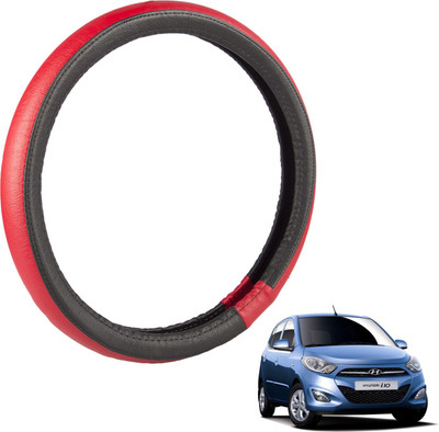 

Autofy Steering Cover For Hyundai i10(Black, Leather)