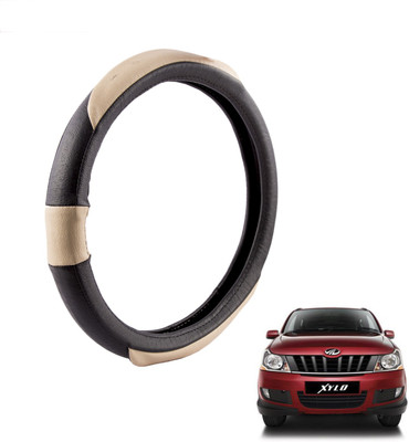 

Autofy Steering Cover For Mahindra Xylo(Black, Leather)