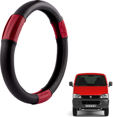 

Autofy Steering Cover For Maruti Eeco(Black, Leather)