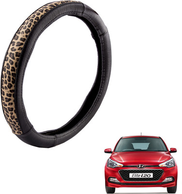

Autofy Steering Cover For Hyundai i20(Black, Leather)