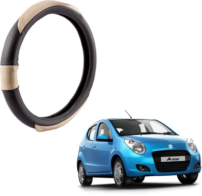 

Autofy Steering Cover For Maruti A-Star(Black, Leather)