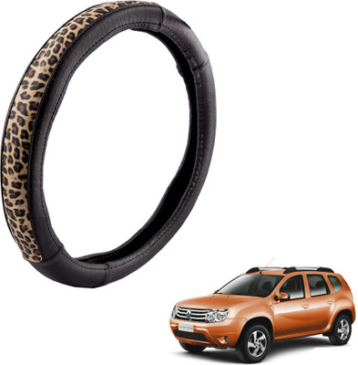

Autofy Steering Cover For Renault Duster(Black, Leather)