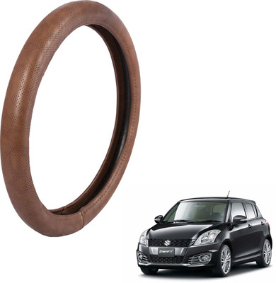 

Autofy Steering Cover For Maruti New Swift(Brown, Leather)