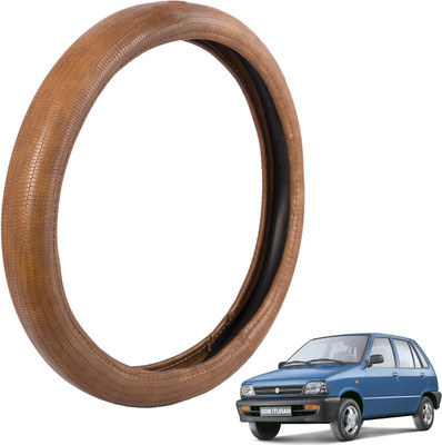 

Autofy Steering Cover For Maruti 800(Tan, Leather)