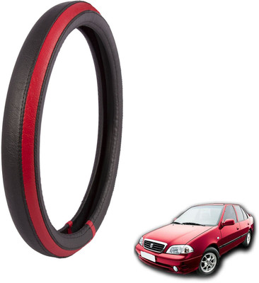 

Autofy Steering Cover For Maruti Esteem(Black, Leather)