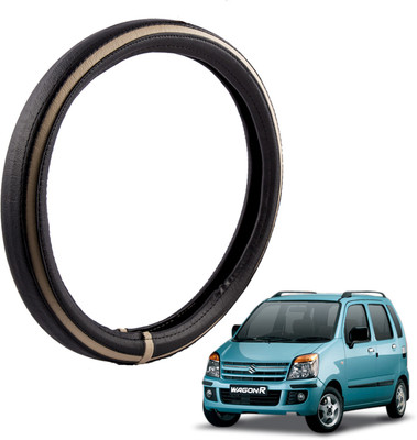 

Autofy Steering Cover For Maruti WagonR(Black, Leather)