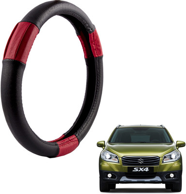 

Autofy Steering Cover For Maruti SX4(Black, Leather)