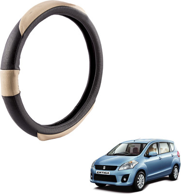 

Autofy Steering Cover For Maruti Ertiga(Black, Leather)