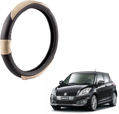 

Autofy Steering Cover For Maruti New Swift(Black, Leather)